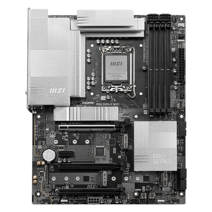 MSI PRO Z890-P WIFI, ATX, Intel Z890, LGA 1851, DDR5