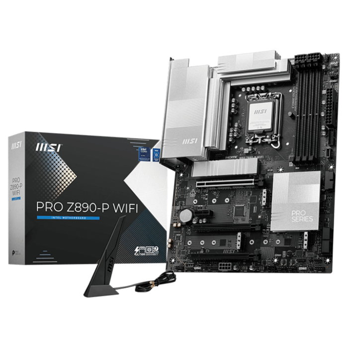 MSI PRO Z890-P WIFI, ATX, Intel Z890, LGA 1851, DDR5