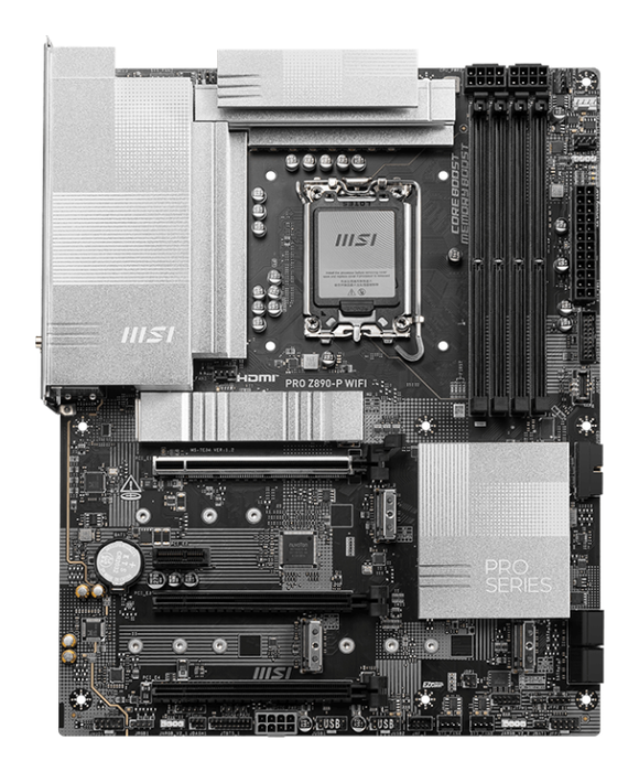 MSI Placa Base PRO Z890-P WiFi Intel Z890 LGA 1851 (Socket V1) ATX DDR5