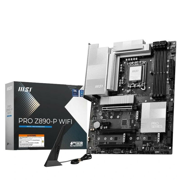 MSI PRO Z890-P WIFI, ATX, Intel Z890, LGA 1851, DDR5