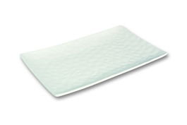 Le coq Fuente Rectangular Hesperis 36x22 cm (2 Unidades) Porcelana de Alumina