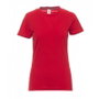 PAYPER Camiseta Mujer Manga Corta Algodón Rojo Talla XS