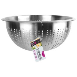 Saveur et Degustation Escurridor de Acero Inoxidable Cepillado Diámetro 27.5 cm