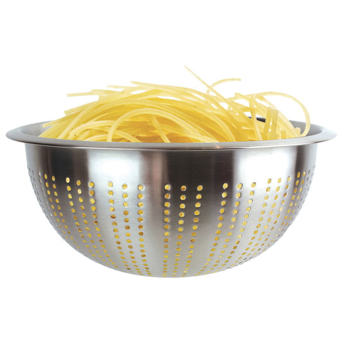 Saveur et Degustation Escurridor de Acero Inoxidable Cepillado Diámetro 27.5 cm