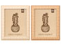 GIFTDECOR Portafotos Acabado Trenzado Surtido 2 20x25cm, Madera