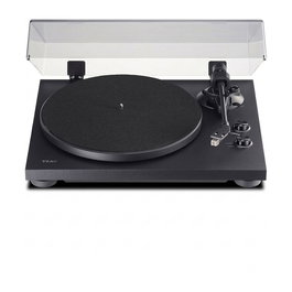 Teac TN-280BT-A3 Tocadiscos de tracción por correa Manual Negro Plato de Aluminio 33/45 RPM Bluetooth