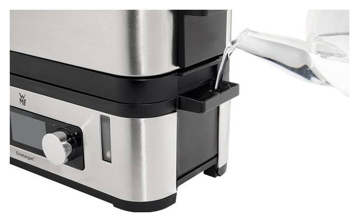 WMF KITCHENminis Vitalis E Steamer Silver / Black WMF KITCHENminis Vitalis E Steamer Silver / Black