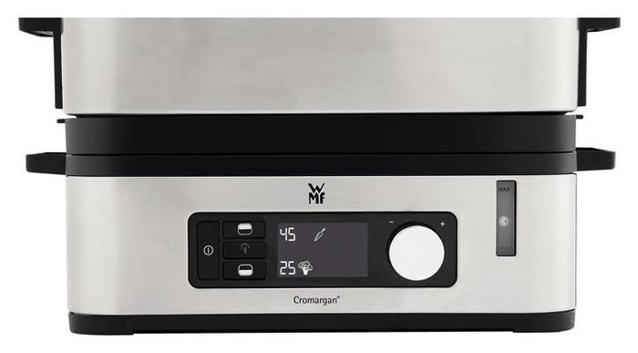 WMF KITCHENminis Vitalis E Steamer Silver / Black WMF KITCHENminis Vitalis E Steamer Silver / Black