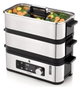 WMF KITCHENminis Vitalis E Steamer Silver / Black