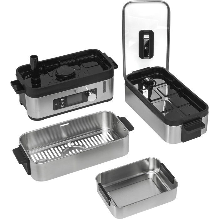 WMF KITCHENminis Vitalis E Steamer Silver / Black WMF KITCHENminis Vitalis E Steamer Silver / Black