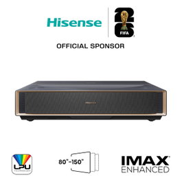 Hisense PT1 Proyector Láser UHD 4K de Alcance Ultracorto