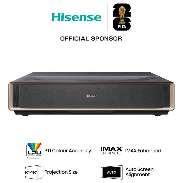 Hisense PT1 Proyector de alcance ultracorto UHD 4K Negro