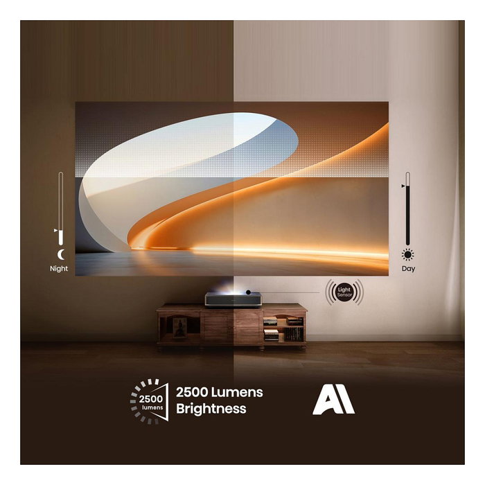 Hisense PT1 Proyector de alcance ultracorto UHD 4K Negro