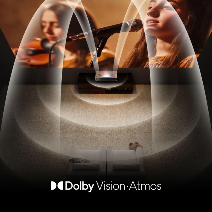 Hisense PT1 Proyector 3D 4K HDR10+ Dolby Vision Smart TV WiFi Bluetooth 3xHDMI 46W Hisense PT1 Proyector 3D 4K HDR10+ Dolby Vision Smart TV WiFi Bluetooth 3xHDMI 46W