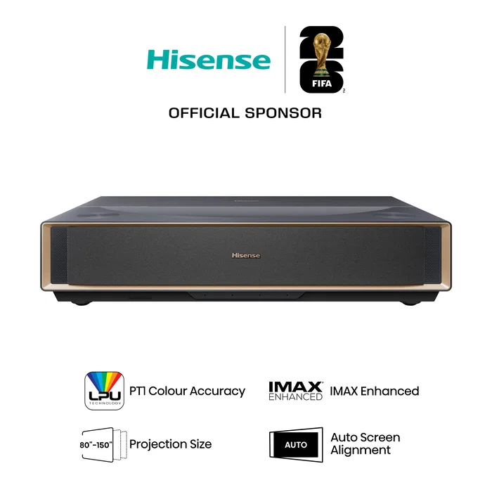 Hisense PT1 Proyector de alcance ultracorto UHD 4K Negro