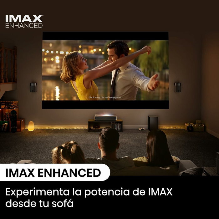 Hisense PT1 Proyector de alcance ultracorto UHD 4K Láser Negro Hisense PT1 Proyector de alcance ultracorto UHD 4K Láser Negro