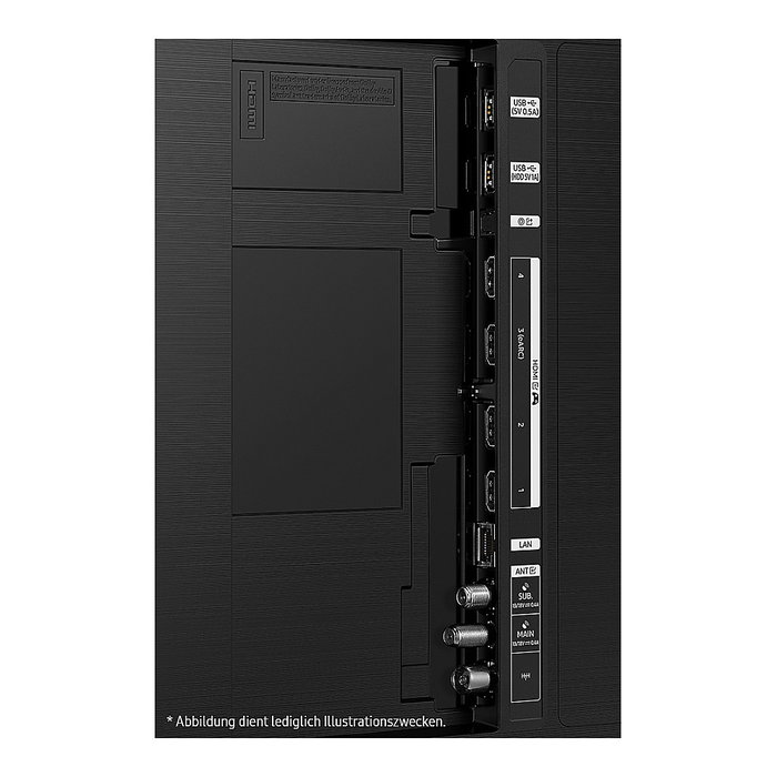 Samsung QE75Q70CATXZG Televisor QLED 75 Pulgadas 189 cm 4K Ultra HD 3840x2160 100Hz HDR10+ con HDMI USB WLAN Bluetooth Altavoces Titanio Gris