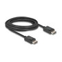 DeLOCK Cable DisplayPort 16K 30 Hz / 8K 60 Hz 40 Gbps 3 m