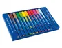 Giotto Turbo Pro Rotulador de Doble Punta Acuarelable, Estuche de 15 Unidades de Colores Surtidos