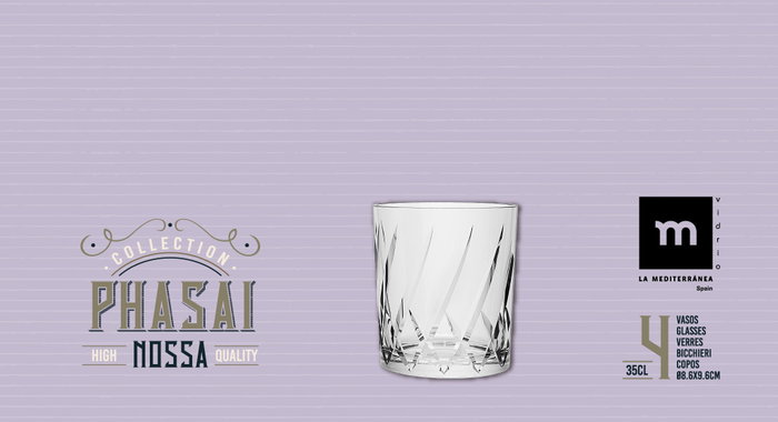 La Mediterranea Vaso Phasai Nossa 350ml