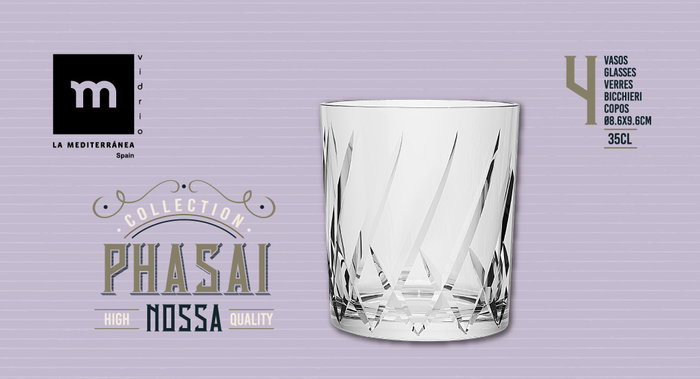 La Mediterranea Vaso Phasai Nossa 350ml