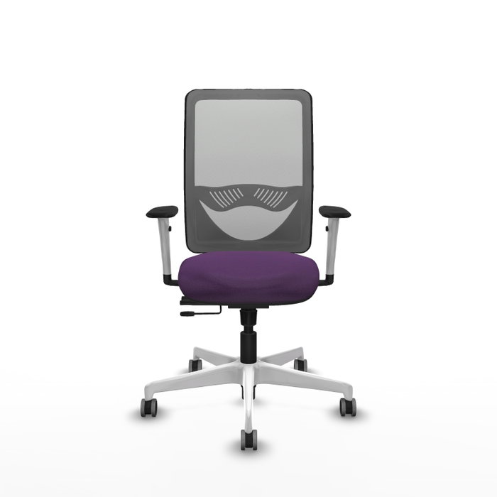 PIQUERAS Y CRESPO Silla de oficina Zulema Morada con Malla Gris PIQUERAS Y CRESPO Silla de oficina Zulema Morada con Malla Gris