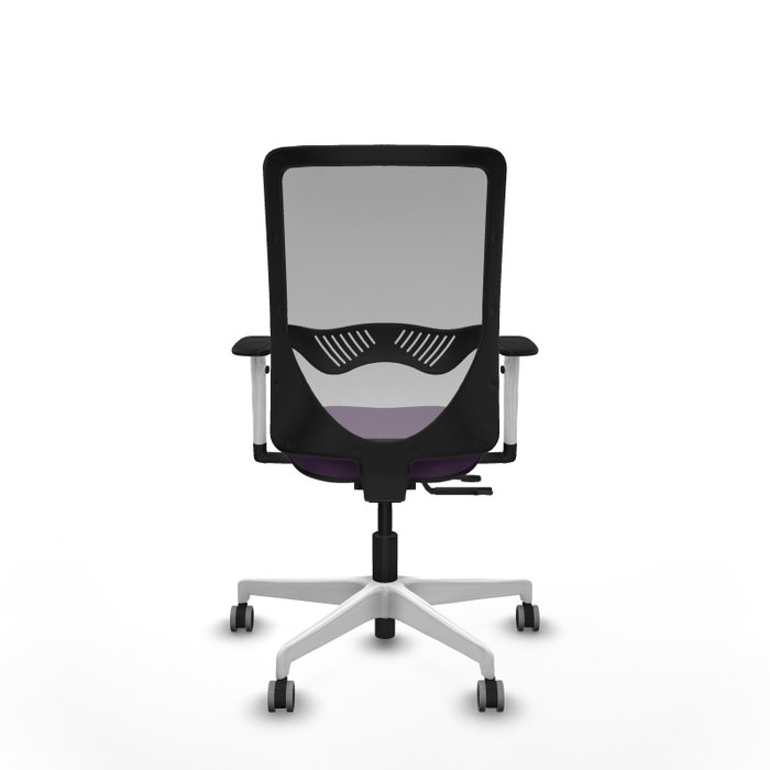 PIQUERAS Y CRESPO Silla de oficina Zulema Morada con Malla Gris PIQUERAS Y CRESPO Silla de oficina Zulema Morada con Malla Gris