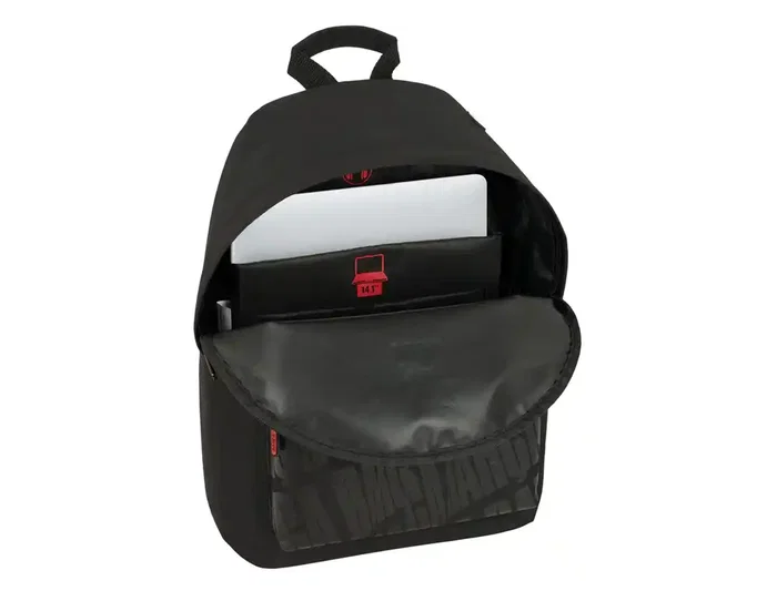 Mochila Escolar F.C. Barcelona Negro 31 x 41 x 16 cm