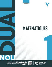 VICENS VIVES, MATEMÁTIQUES 1R.BATXILLERAT. LLIBRE+QUADERN. NOU DUAL - VICENS VIVES