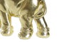 DKD Home Decor Figura de Elefante Dorado en Resina