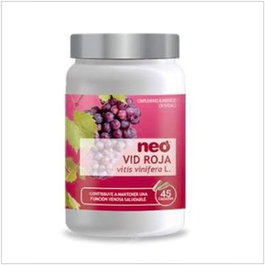 NEO Vid Roja Microgranulos 45 Cápsulas para Piernas Cansadas, Várices y Circulación