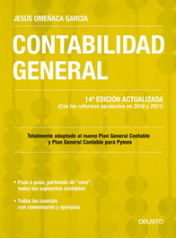 DEUSTO, Contabilidad general, Jesús Omeñaca García - DEUSTO