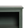 Vitrina Verde Menta Metal-Cristal 72 X 35 X 178 cm