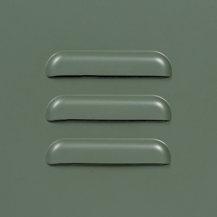 Vitrina Verde Menta Metal-Cristal 72 X 35 X 178 cm