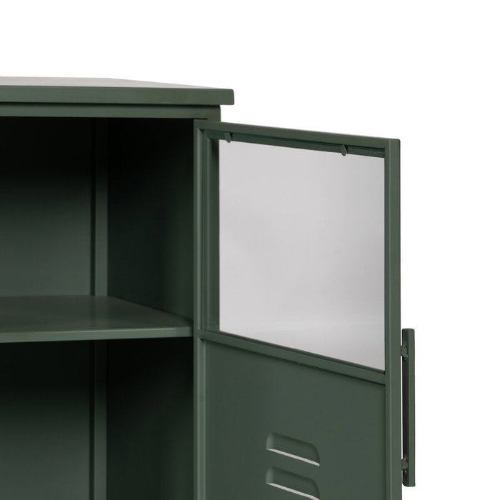 Ixia Vitrina Verde Menta Metal-Cristal 72 x 35 x 178 cm Ixia Vitrina Verde Menta Metal-Cristal 72 x 35 x 178 cm