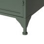 Ixia Vitrina Verde Menta Metal-Cristal 72 x 35 x 178 cm