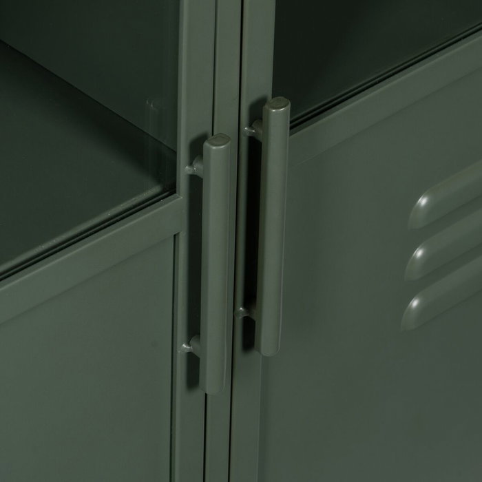 Ixia Vitrina Verde Menta Metal-Cristal 72 x 35 x 178 cm Ixia Vitrina Verde Menta Metal-Cristal 72 x 35 x 178 cm