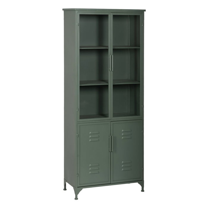 Ixia Vitrina Verde Menta Metal-Cristal 72 x 35 x 178 cm Ixia Vitrina Verde Menta Metal-Cristal 72 x 35 x 178 cm