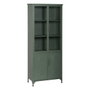 Ixia Vitrina Verde Menta Metal-Cristal 72 x 35 x 178 cm