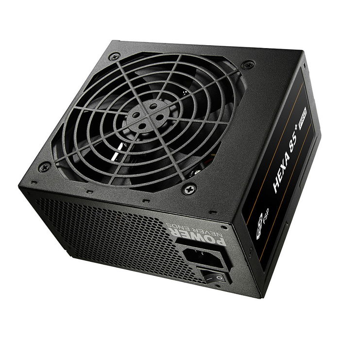 FSP Fortron Hexa 85+ Pro 550W Fuente de Alimentación ATX 80 Plus Bronze, 550 W, Negro, No Modular, Ventilador 120 mm