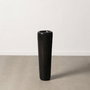Jarrón Negro Fibra de Vidrio Decoración 25 X 25 X 82 cm