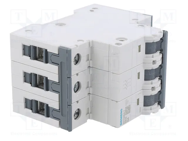 SIEMENS 5SY4304-7 Interruptor magnetotérmico 3 polos 4A 10kA