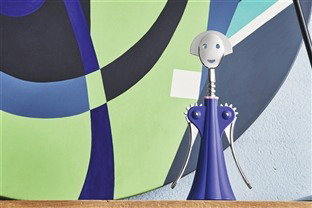 Alessi AM01 Anna G. Sacacorchos, Resina, Azul Oscuro