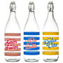 Home Deco Factory Botella Vidrio 1 L Dolce Vita