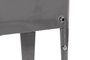 DKD Home Decor Nevera Acero PP 56 Litros Gris Oscuro