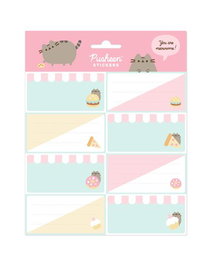 Etiqueta Escolar Erik 8X4 Cm. Pusheen Foodie Collection (16 Ud.)