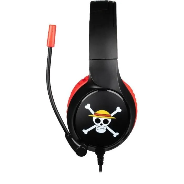 Konix Auriculares con Cable para Juegos One Piece Luffy PC, PS4, PS5, Switch y Xbox con Micrófono Jack 3.5mm Konix Auriculares con Cable para Juegos One Piece Luffy PC, PS4, PS5, Switch y Xbox con Micrófono Jack 3.5mm