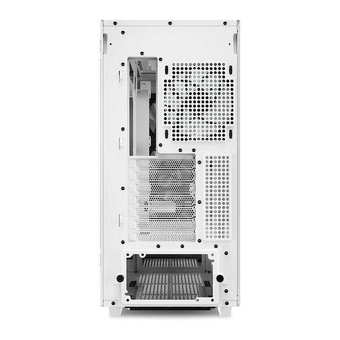 SHARKOON Midi C50 RGB White ATX Full Tower PC Blanco Vidrio Templado Iluminación RGB