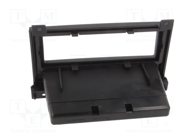 METRA Bastidor de montaje de radio 1 DIN para Dodge y Jeep, negro mate