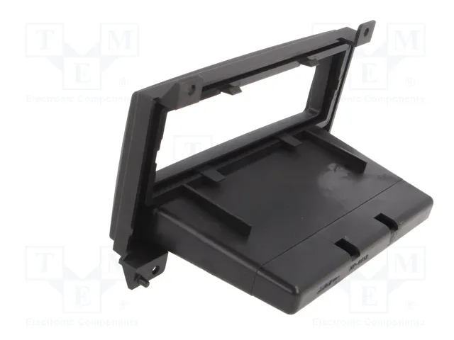 METRA Bastidor de montaje de radio 1 DIN para Dodge y Jeep, negro mate